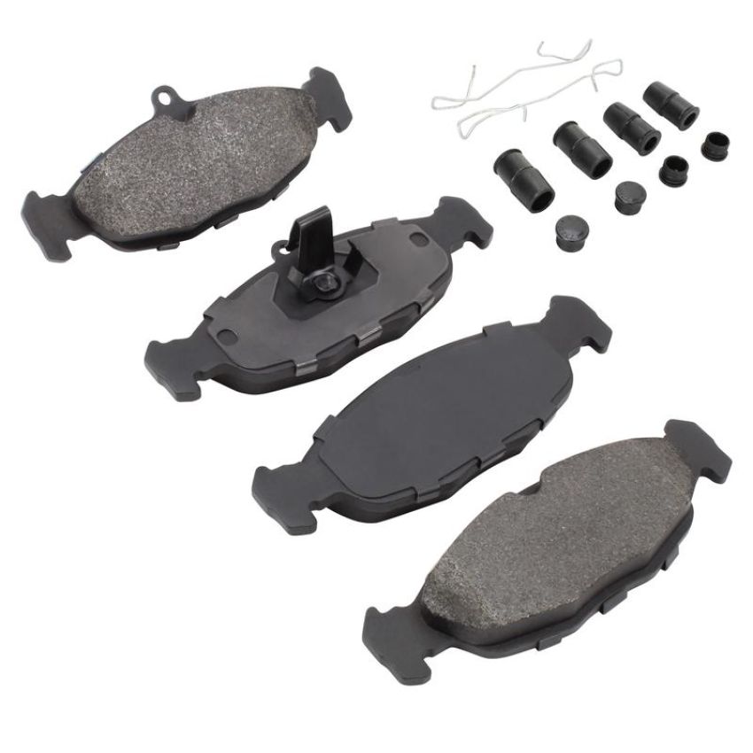 MPA 1003-0688AC Quality-Built Black Series Ceramic Brake Pads w/ Hardware