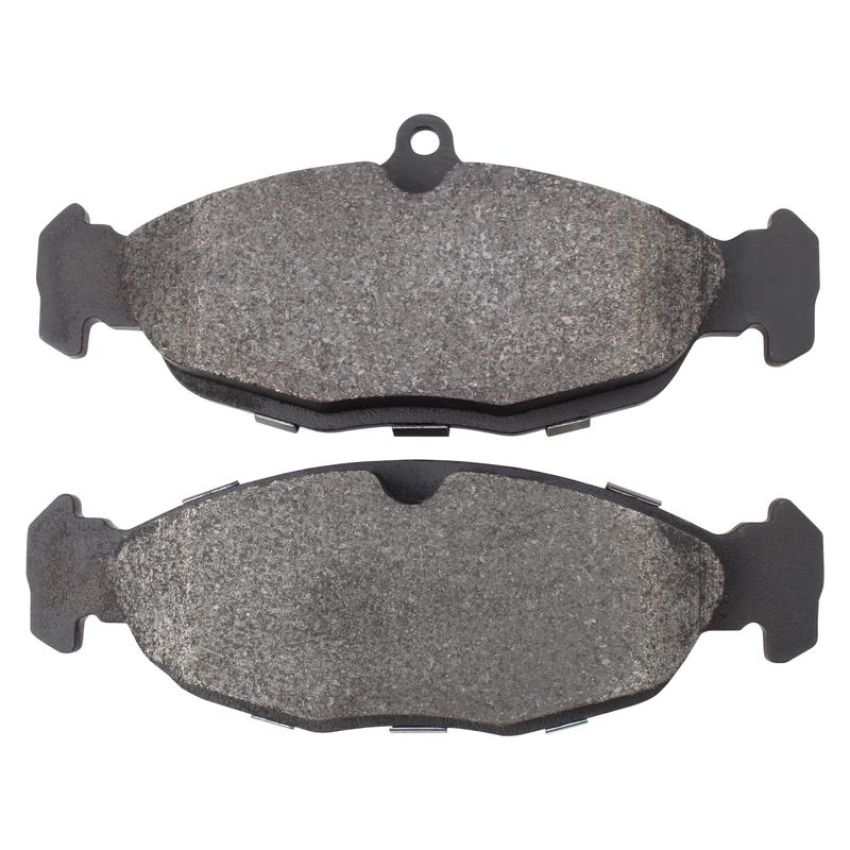 MPA 1003-0688AM Quality-Built Black Series Semi-Metallic Brake Pads w/ Hardware