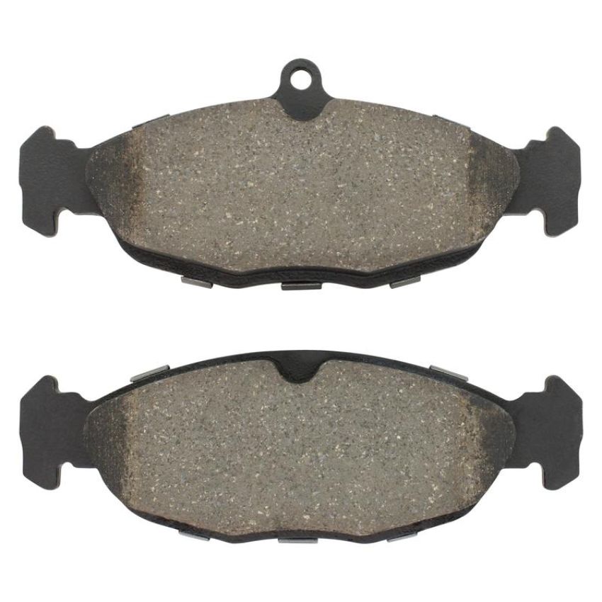 MPA 1003-0688C Quality-Built Black Series Ceramic Brake Pads w/ Hardware