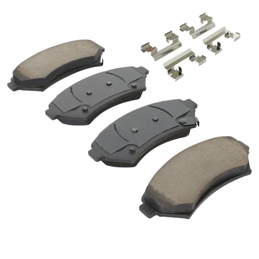 MPA 1003-0699C Quality-Built Black Series Ceramic Brake Pads w/ Hardware