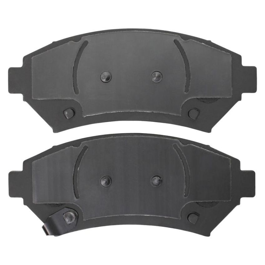 MPA 1003-0699M Quality-Built Black Series Semi-Metallic Brake Pads w/ Hardware