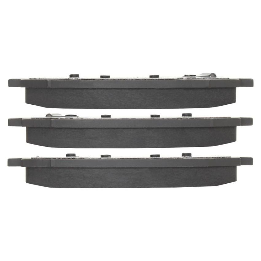 MPA 1003-0699M Quality-Built Black Series Semi-Metallic Brake Pads w/ Hardware