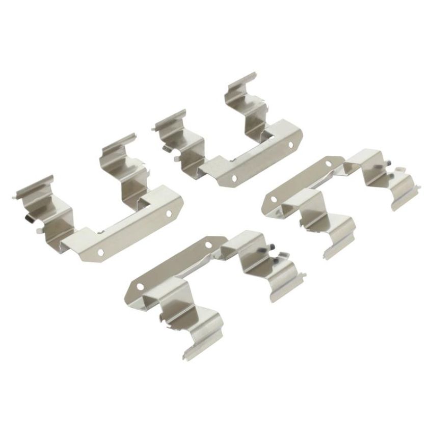 MPA 1003-0700AM Quality-Built Black Series Semi-Metallic Brake Pads w/ Hardware