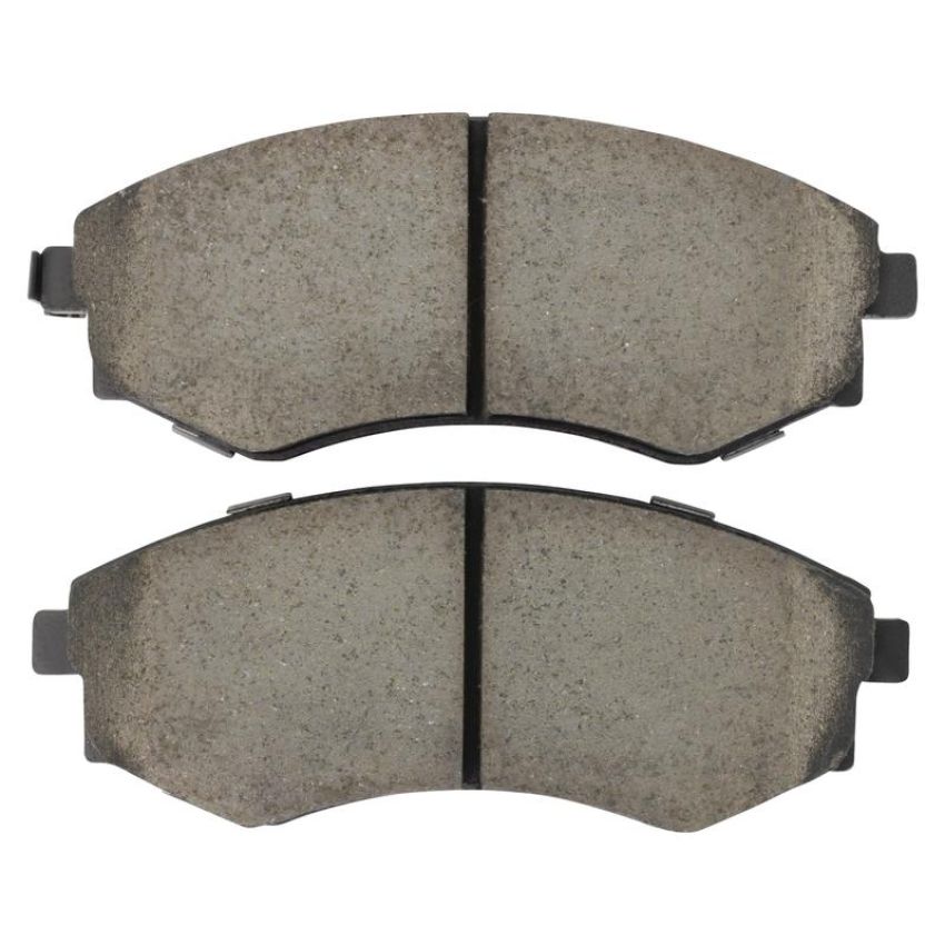 MPA 1003-0700BC Quality-Built Black Series Ceramic Brake Pads w/ Hardware