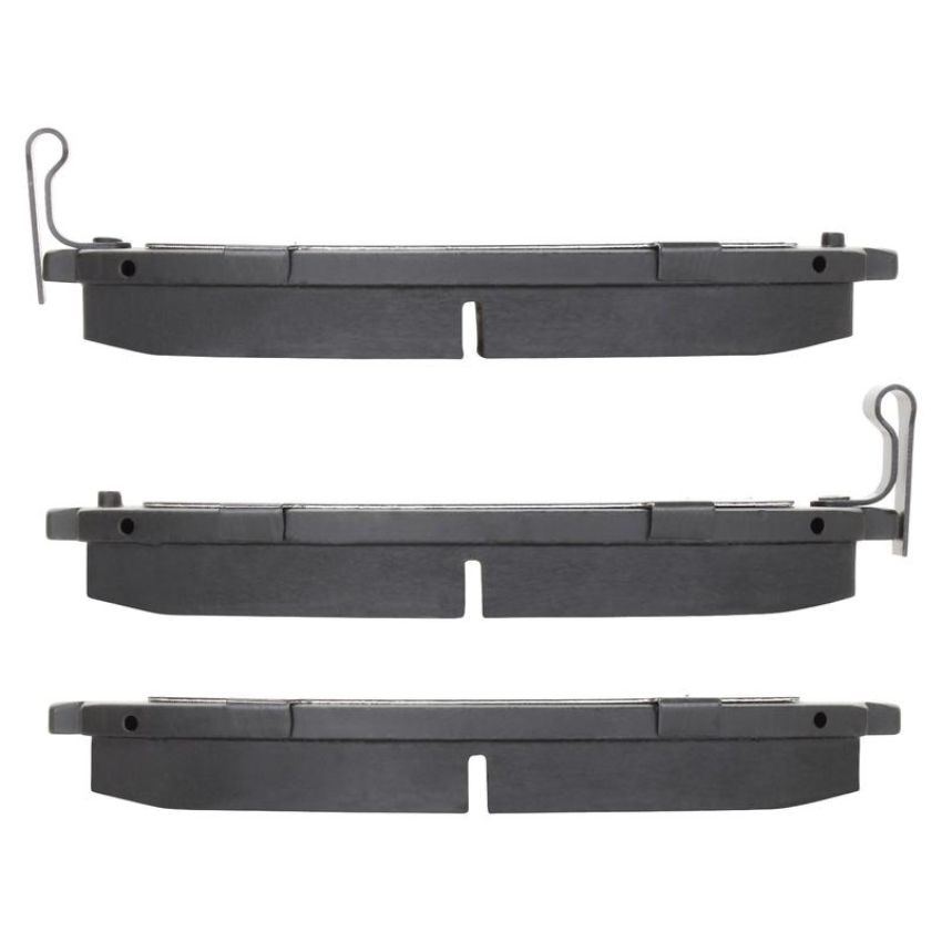 MPA 1003-0700BC Quality-Built Black Series Ceramic Brake Pads w/ Hardware