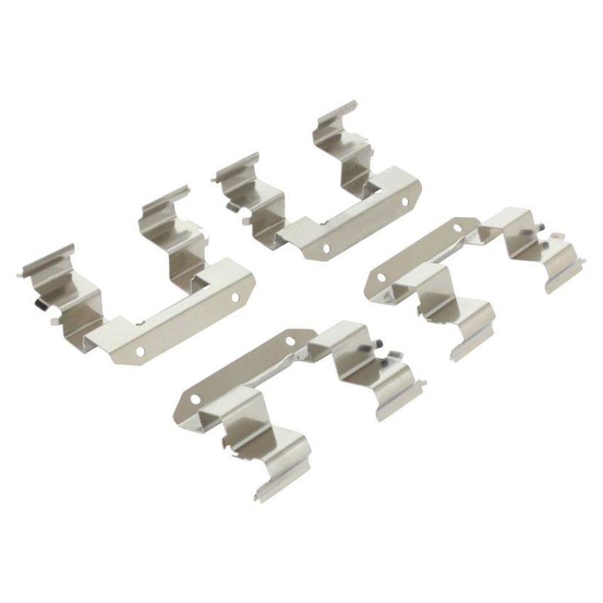 MPA 1003-0700M Quality-Built Black Series Semi-Metallic Brake Pads w/ Hardware