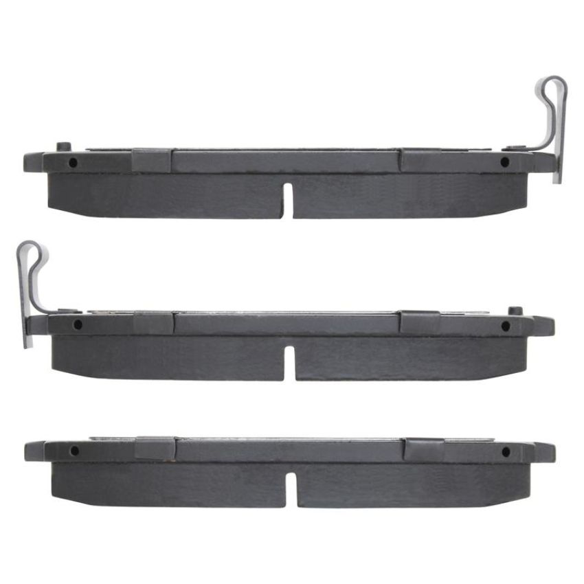 MPA 1003-0700M Quality-Built Black Series Semi-Metallic Brake Pads w/ Hardware