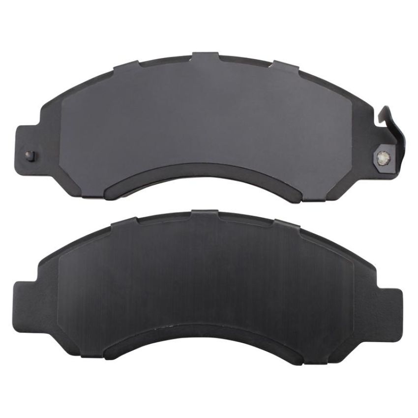 MPA 1003-0701M Quality-Built Black Series Semi-Metallic Brake Pads w/ Hardware