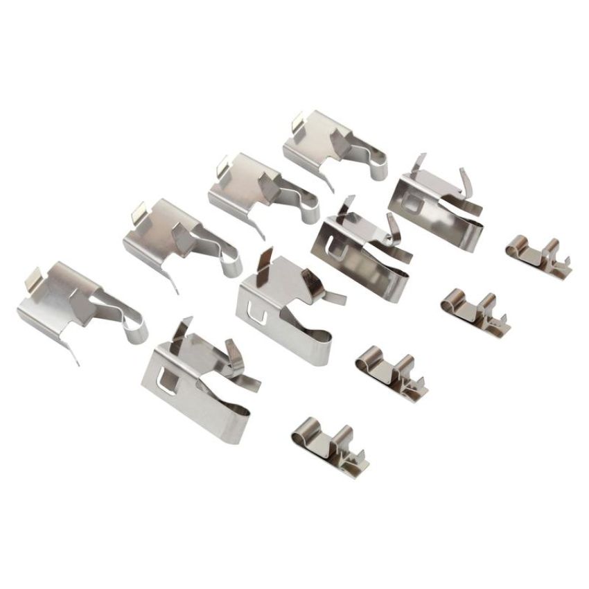 MPA 1003-0701M Quality-Built Black Series Semi-Metallic Brake Pads w/ Hardware
