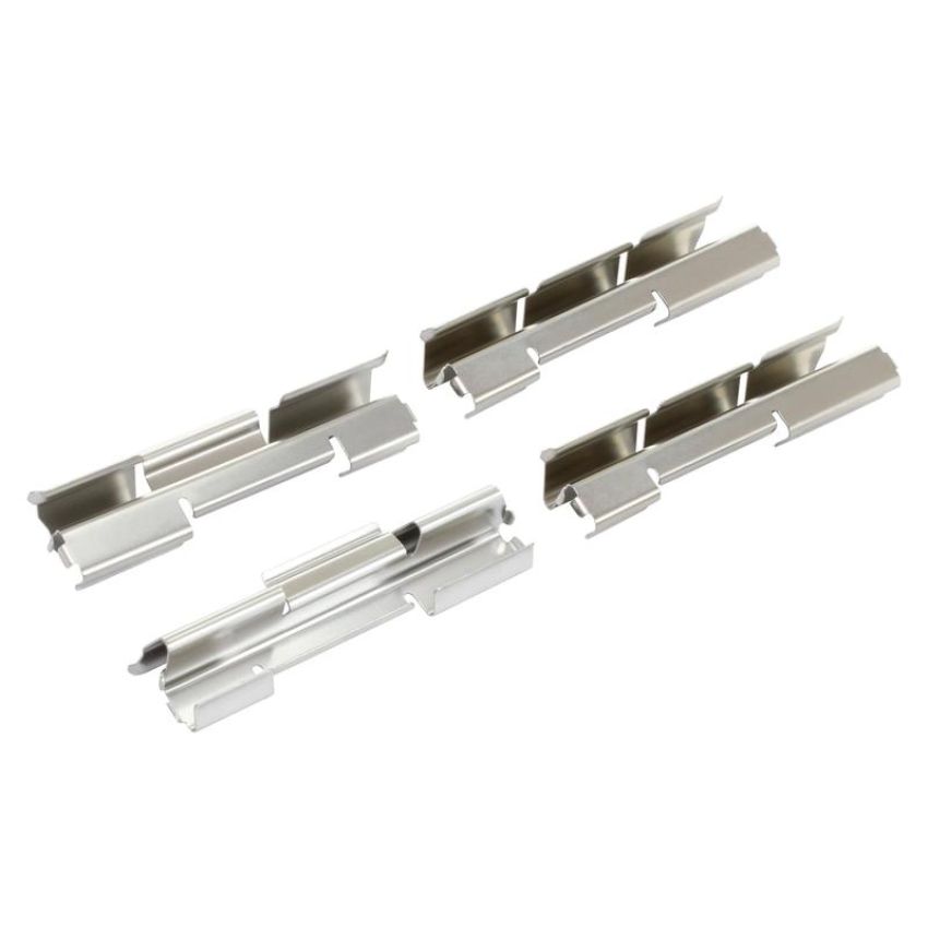 MPA 1003-0702AM Quality-Built Black Series Semi-Metallic Brake Pads w/ Hardware