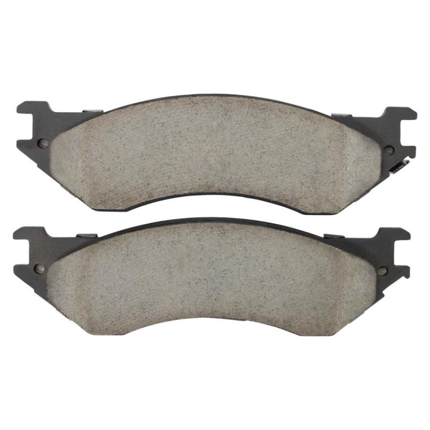 MPA 1003-0702C Quality-Built Black Series Ceramic Brake Pads w/ Hardware