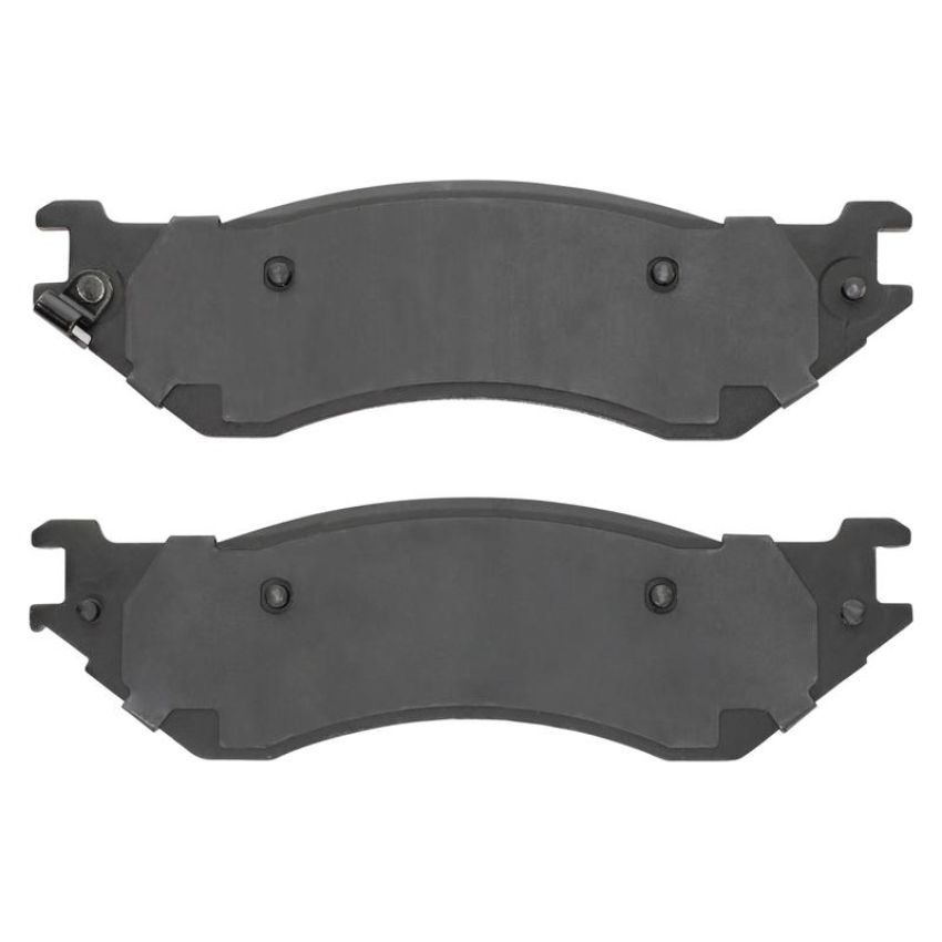 MPA 1003-0702M Quality-Built Black Series Semi-Metallic Brake Pads w/ Hardware