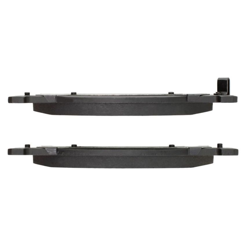 MPA 1003-0702M Quality-Built Black Series Semi-Metallic Brake Pads w/ Hardware