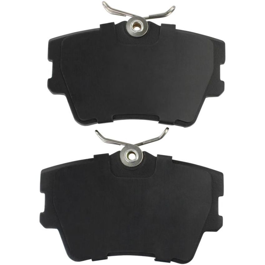 MPA 1003-0706M Quality-Built Black Series Semi-Metallic Brake Pads w/ Hardware
