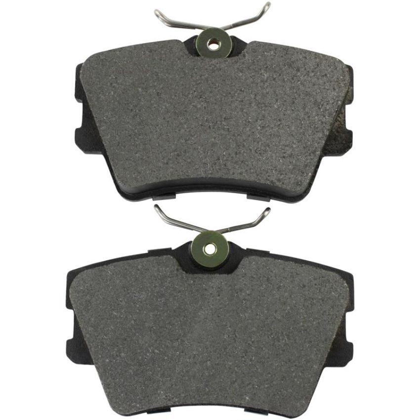 MPA 1003-0706M Quality-Built Black Series Semi-Metallic Brake Pads w/ Hardware
