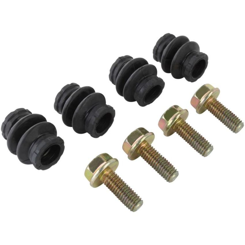 MPA 1003-0706M Quality-Built Black Series Semi-Metallic Brake Pads w/ Hardware