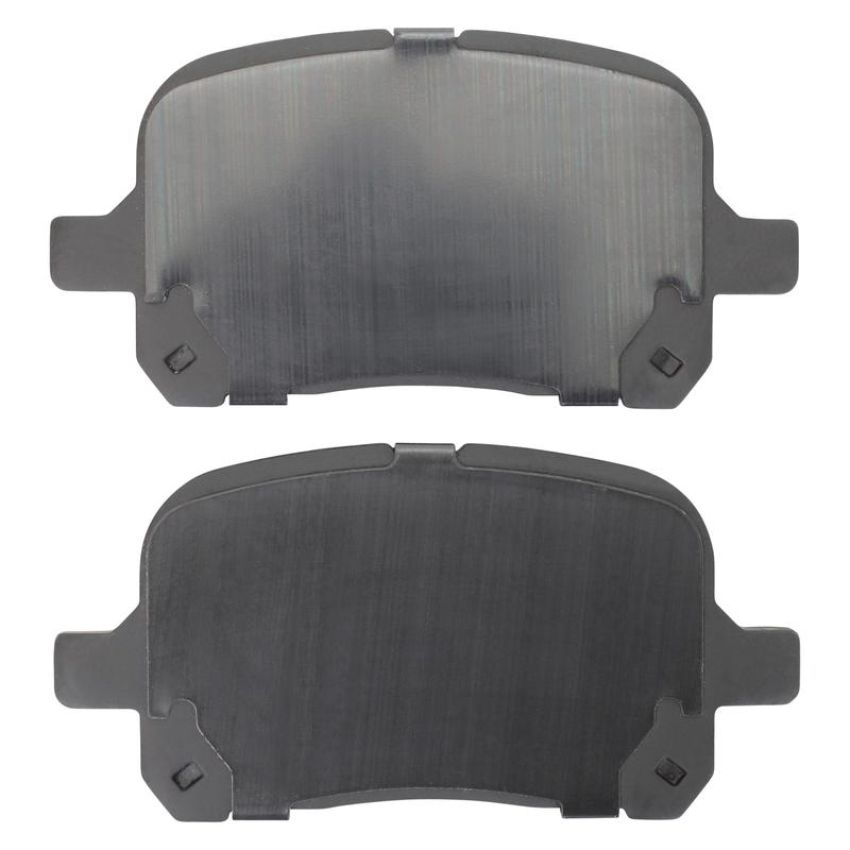 MPA 1003-0707C Quality-Built Black Series Ceramic Brake Pads w/ Hardware