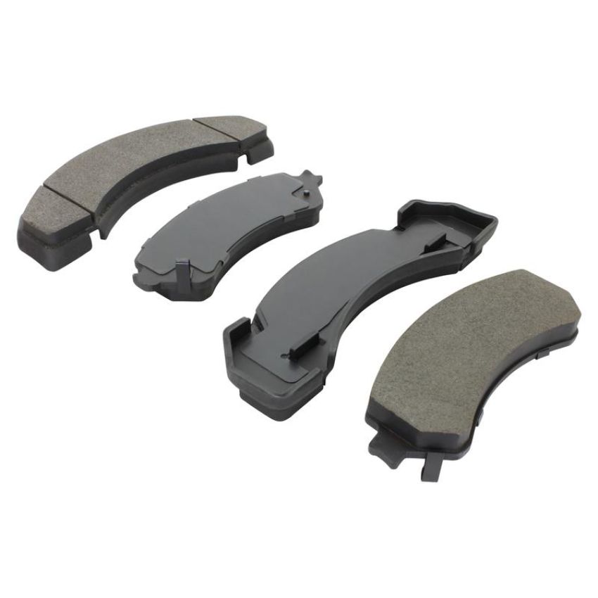 MPA 1003-0717M Quality-Built Black Series Semi-Metallic Brake Pads