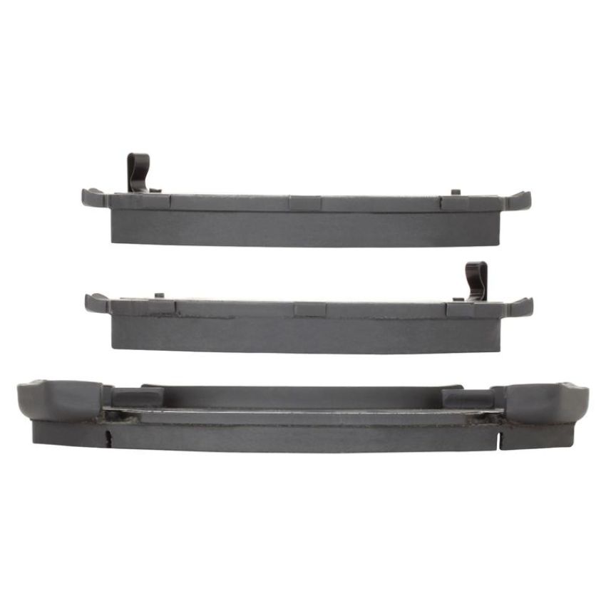 MPA 1003-0717M Quality-Built Black Series Semi-Metallic Brake Pads