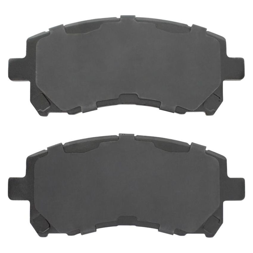 MPA 1003-0721C Quality-Built Black Series Ceramic Brake Pads w/ Hardware