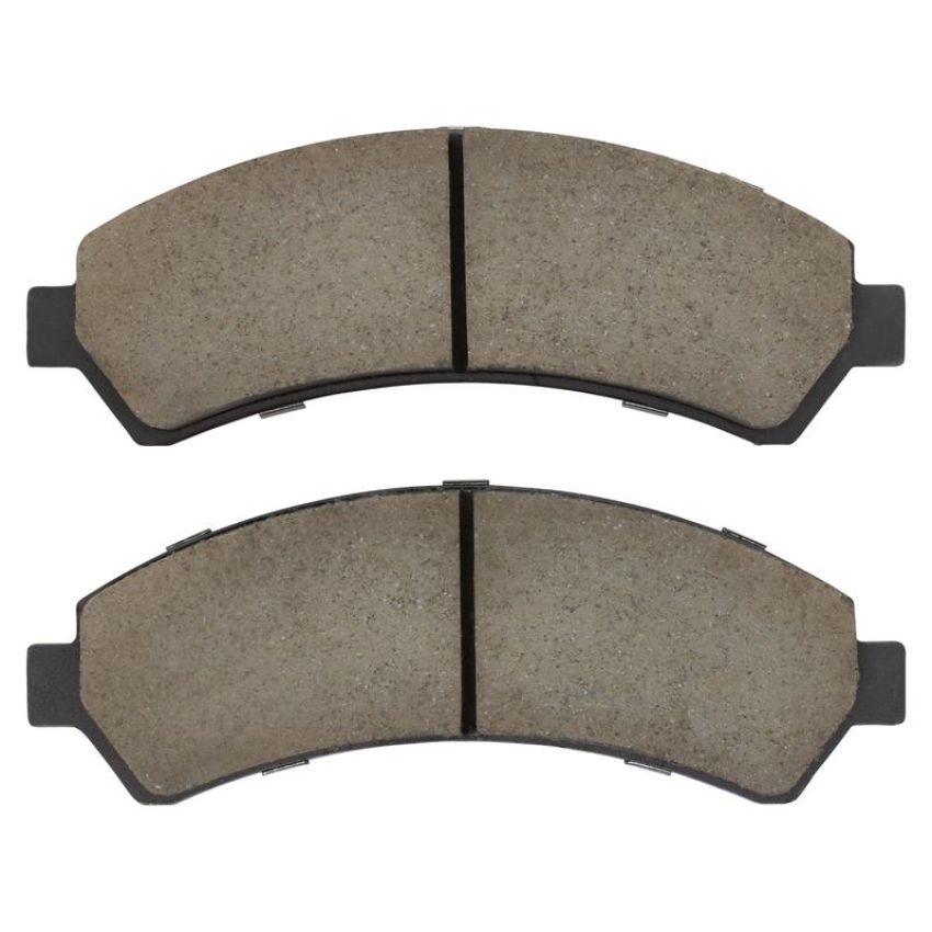 MPA 1003-0726C Quality-Built Black Series Ceramic Brake Pads w/ Hardware