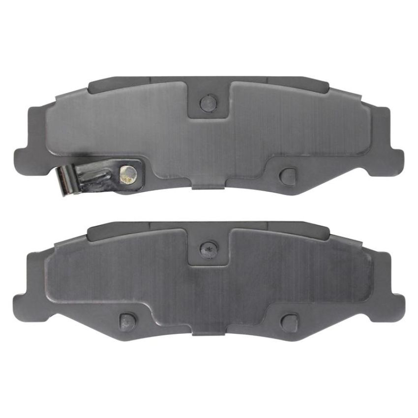 MPA 1003-0732C Quality-Built Black Series Ceramic Brake Pads w/ Hardware