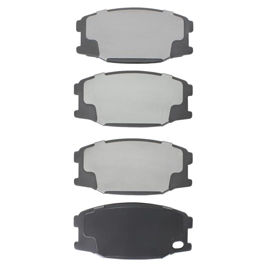 MPA 1003-0734M Quality-Built Black Series Semi-Metallic Brake Pads