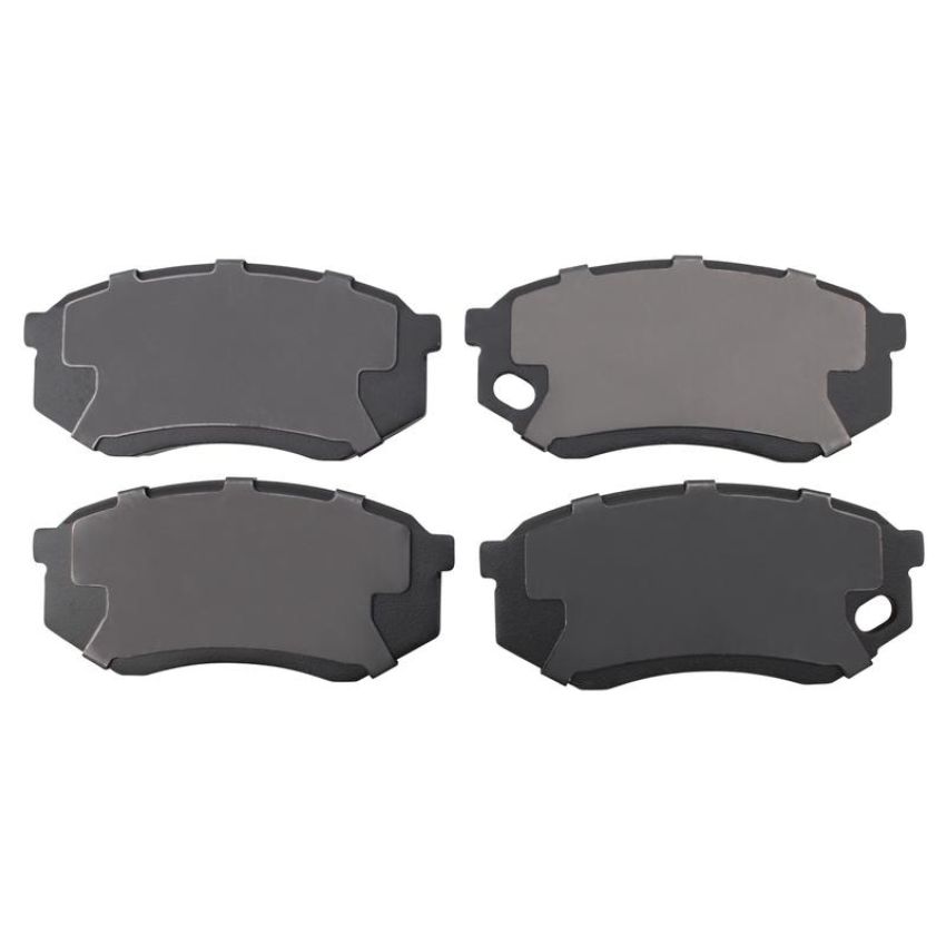 MPA 1003-0735M Quality-Built Black Series Semi-Metallic Brake Pads w/ Hardware