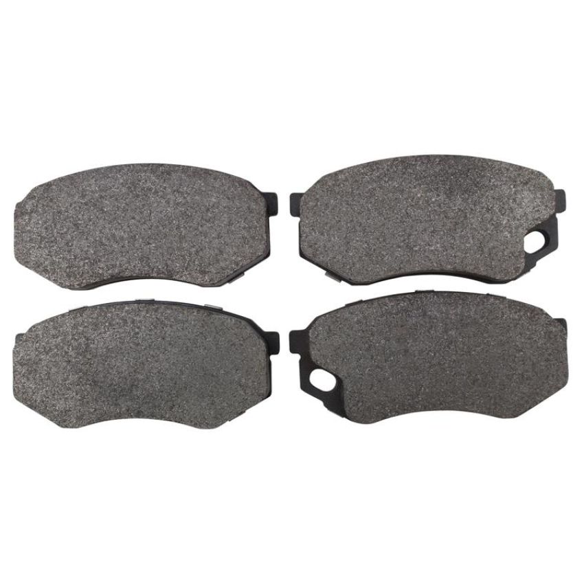 MPA 1003-0735M Quality-Built Black Series Semi-Metallic Brake Pads w/ Hardware