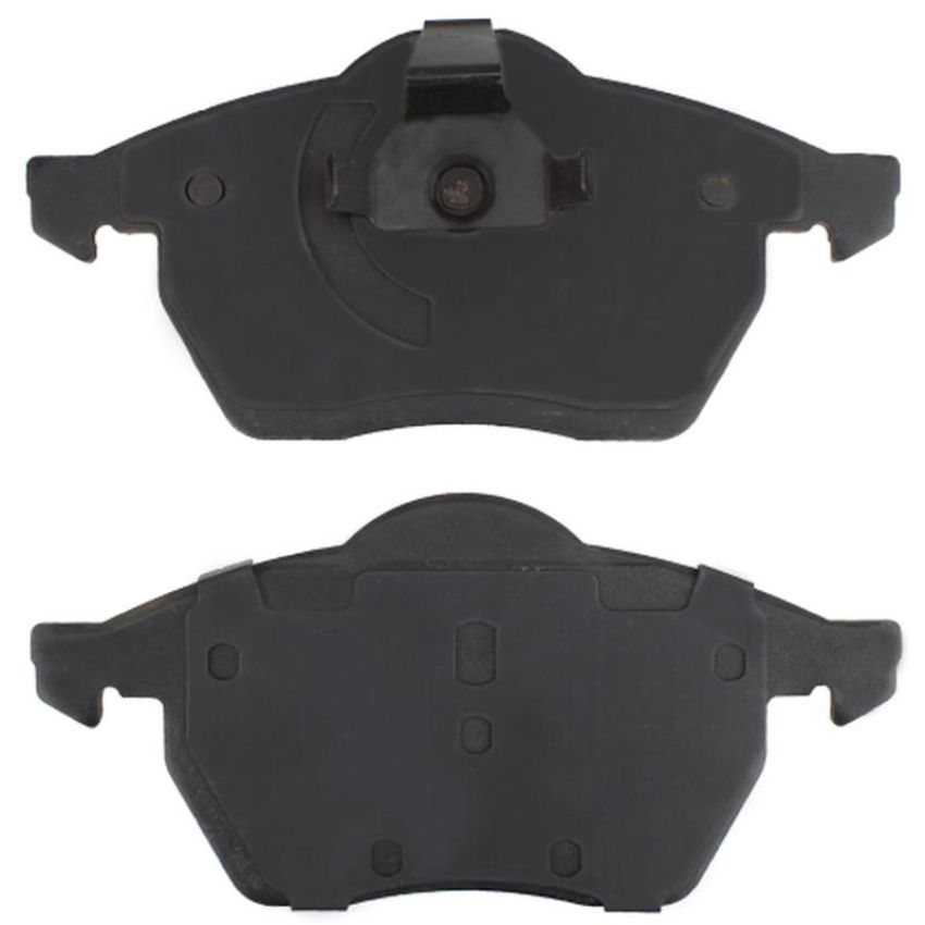 MPA 1003-0736C Quality-Built Black Series Ceramic Brake Pads w/ Hardware