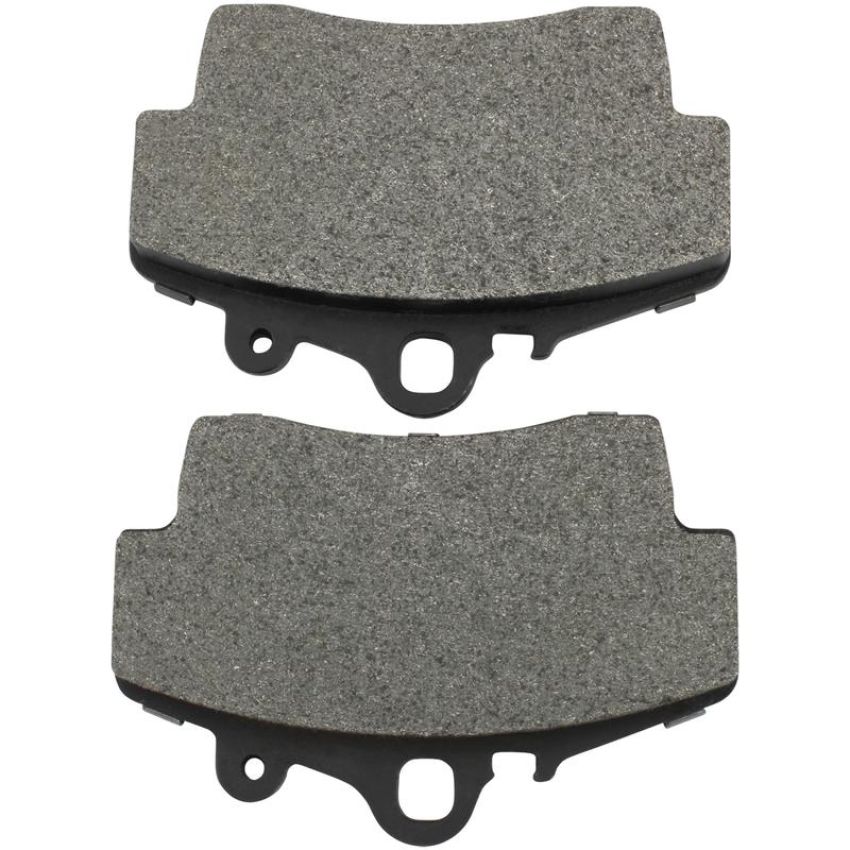 MPA 1003-0737M Quality-Built Black Series Semi-Metallic Brake Pads w/ Hardware