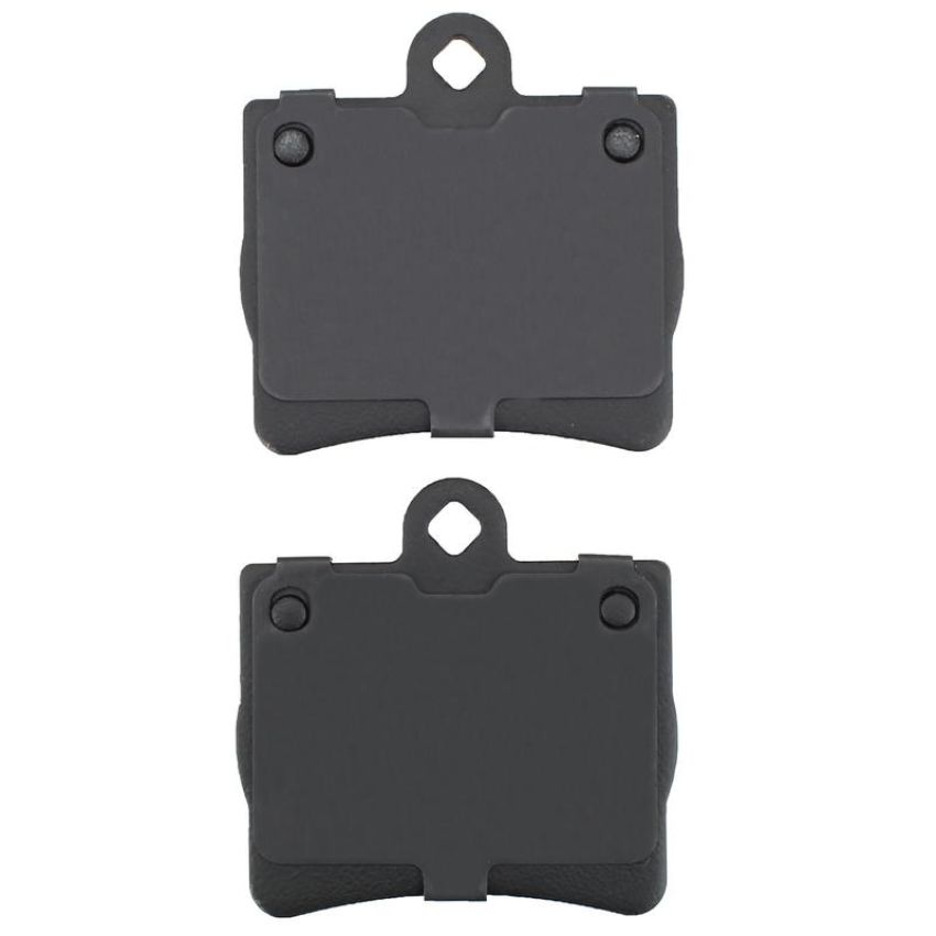 MPA 1003-0739C Quality-Built Black Series Ceramic Brake Pads w/ Hardware