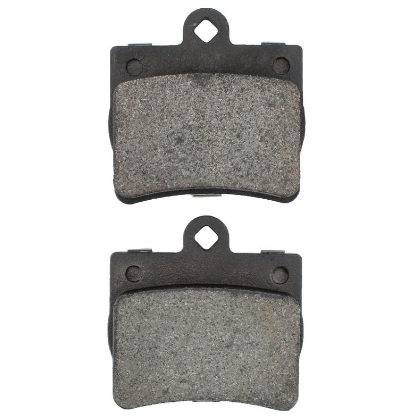 MPA 1003-0739C Quality-Built Black Series Ceramic Brake Pads w/ Hardware