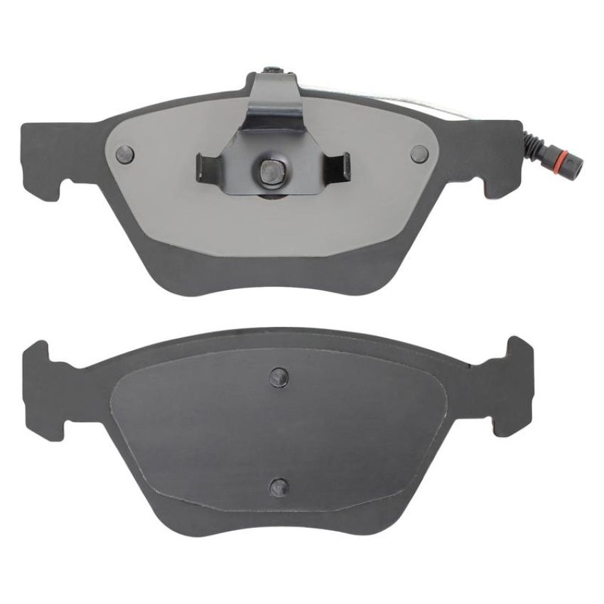 MPA 1003-0740C Quality-Built Black Series Ceramic Brake Pads w/ Hardware