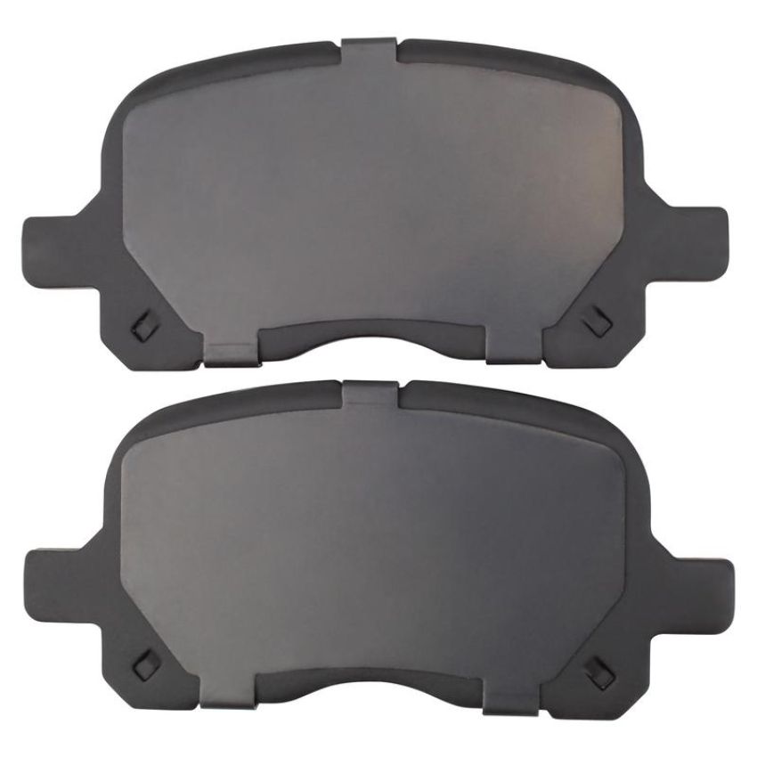 MPA 1003-0741C Quality-Built Black Series Ceramic Brake Pads w/ Hardware