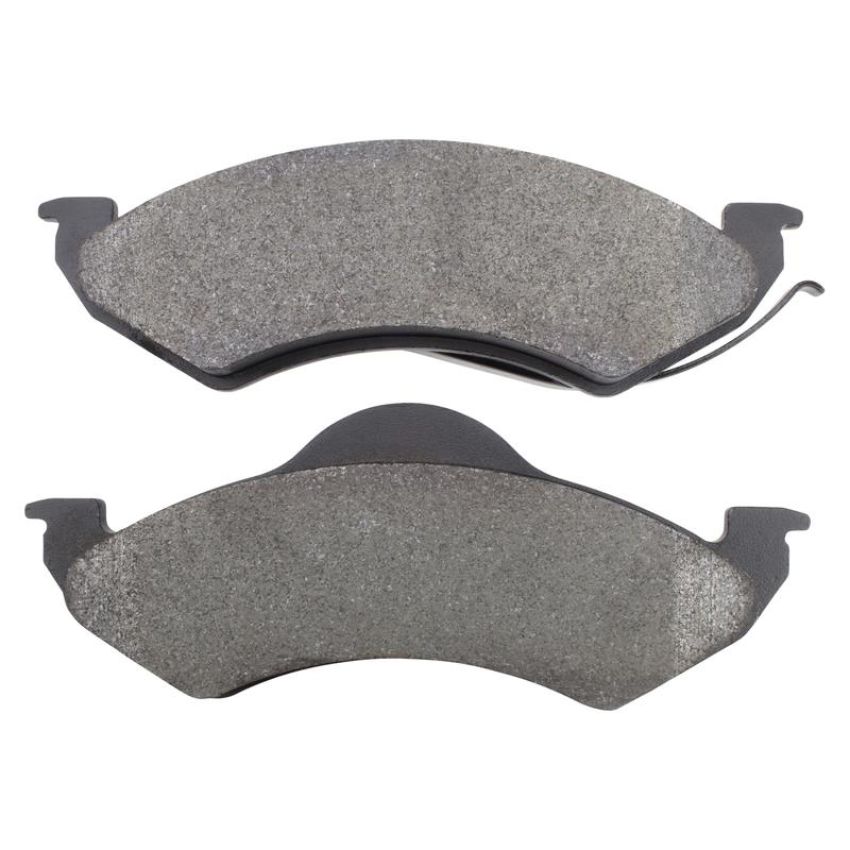 MPA 1003-0746M Quality-Built Black Series Semi-Metallic Brake Pads w/ Hardware