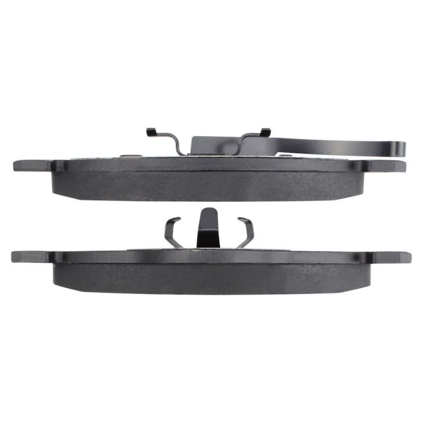 MPA 1003-0746M Quality-Built Black Series Semi-Metallic Brake Pads w/ Hardware