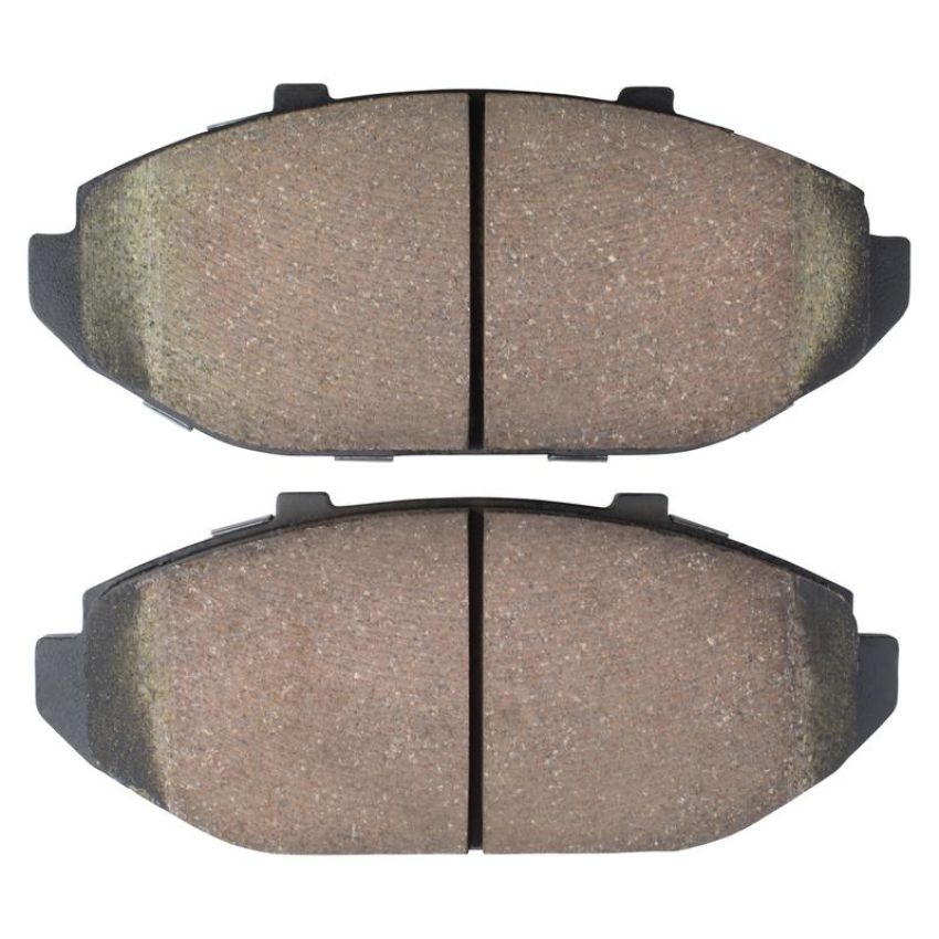 MPA 1003-0748C Quality-Built Black Series Ceramic Brake Pads w/ Hardware