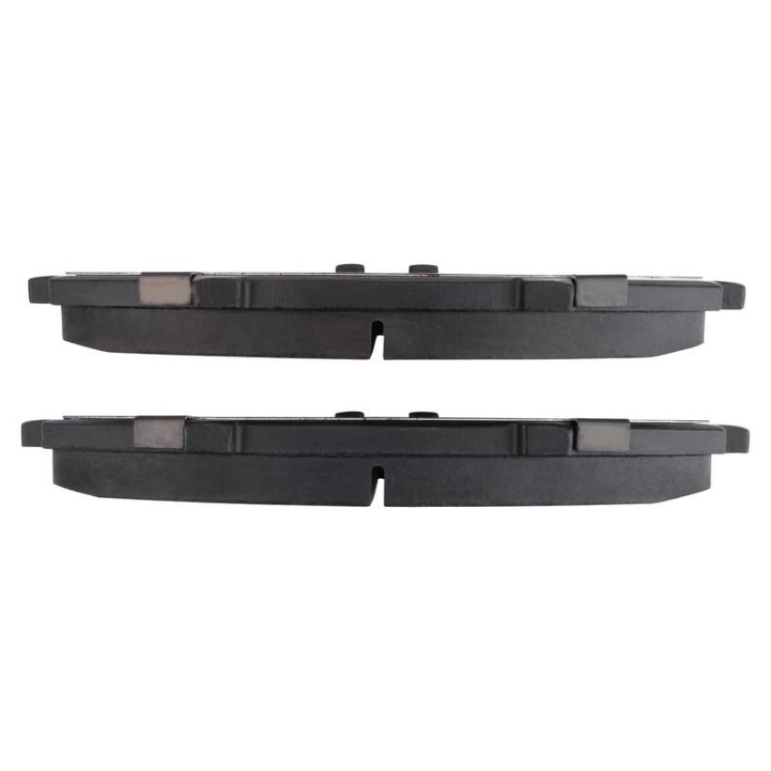 MPA 1003-0748M Quality-Built Black Series Semi-Metallic Brake Pads w/ Hardware