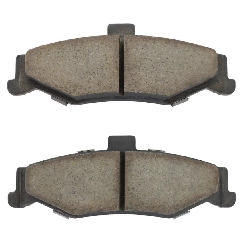 MPA 1003-0750C Quality-Built Black Series Ceramic Brake Pads w/ Hardware