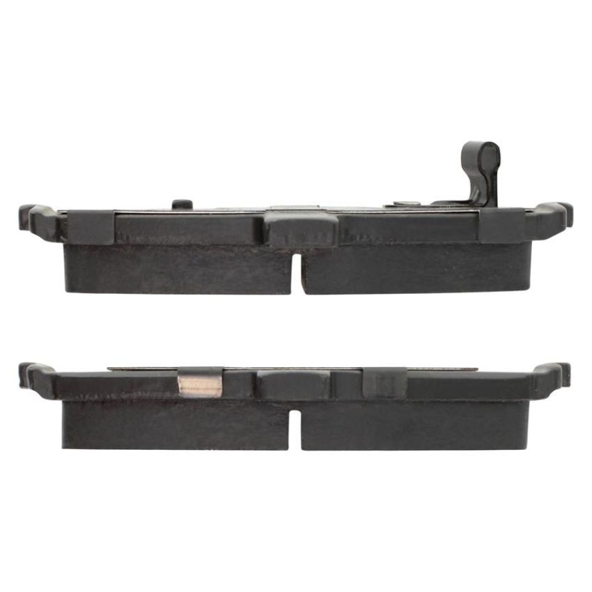 MPA 1003-0750C Quality-Built Black Series Ceramic Brake Pads w/ Hardware