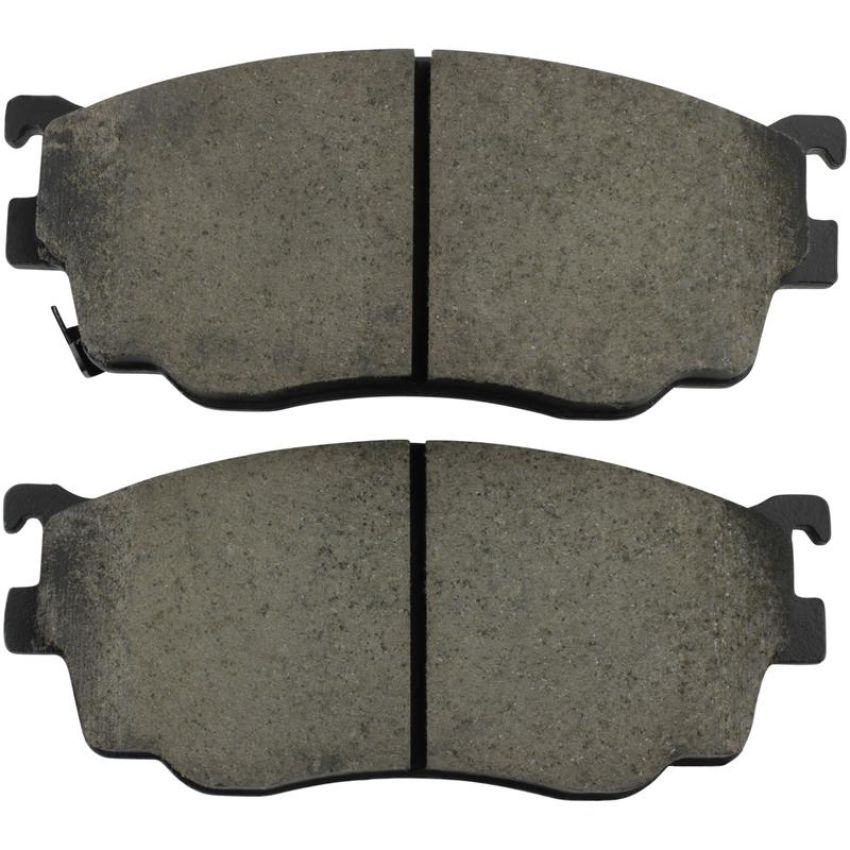 MPA 1003-0755C Quality-Built Black Series Ceramic Brake Pads w/ Hardware