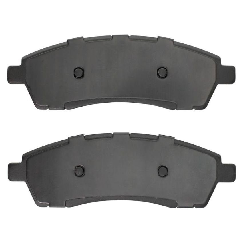 MPA 1003-0757C Quality-Built Black Series Ceramic Brake Pads w/ Hardware