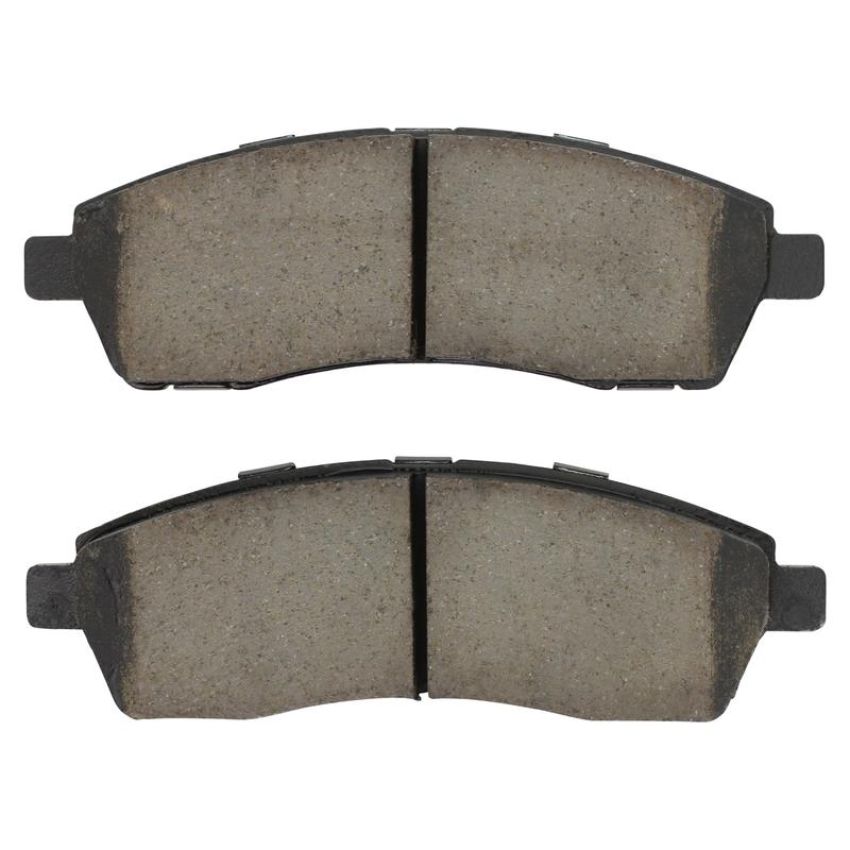 MPA 1003-0757C Quality-Built Black Series Ceramic Brake Pads w/ Hardware