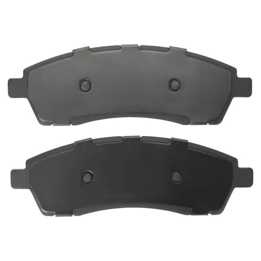 MPA 1003-0757M Quality-Built Black Series Semi-Metallic Brake Pads w/ Hardware