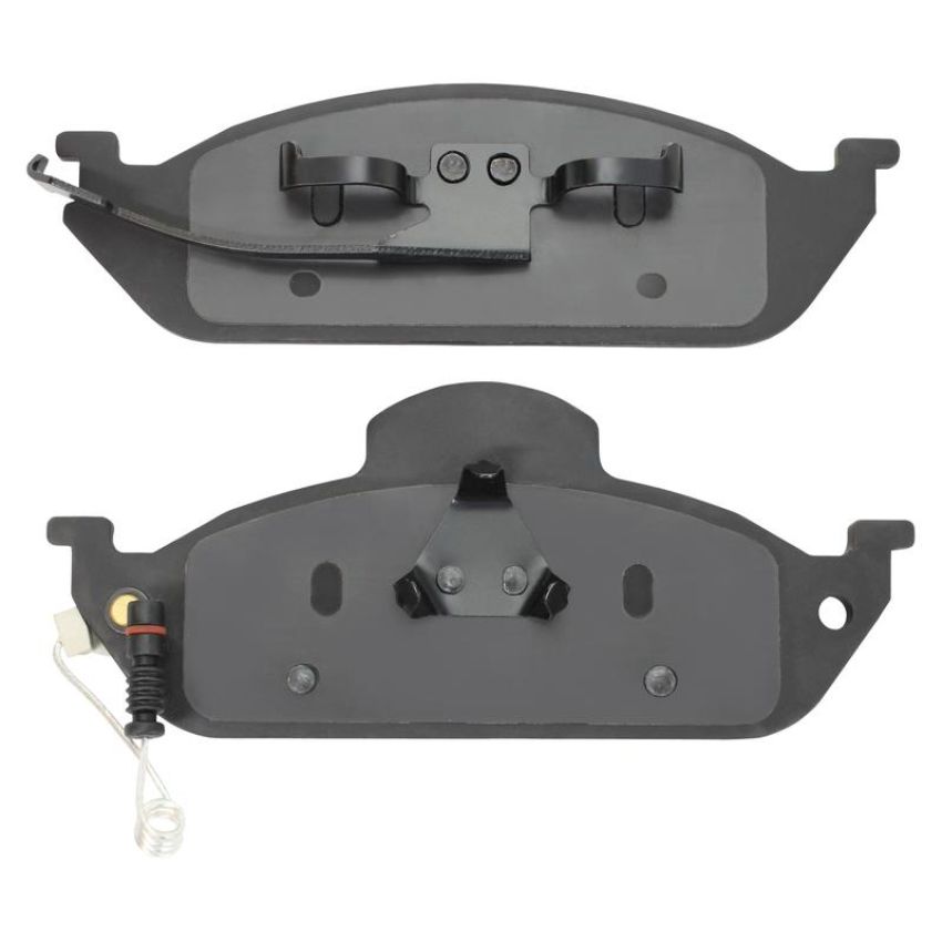 MPA 1003-0760M Quality-Built Black Series Semi-Metallic Brake Pads w/ Hardware