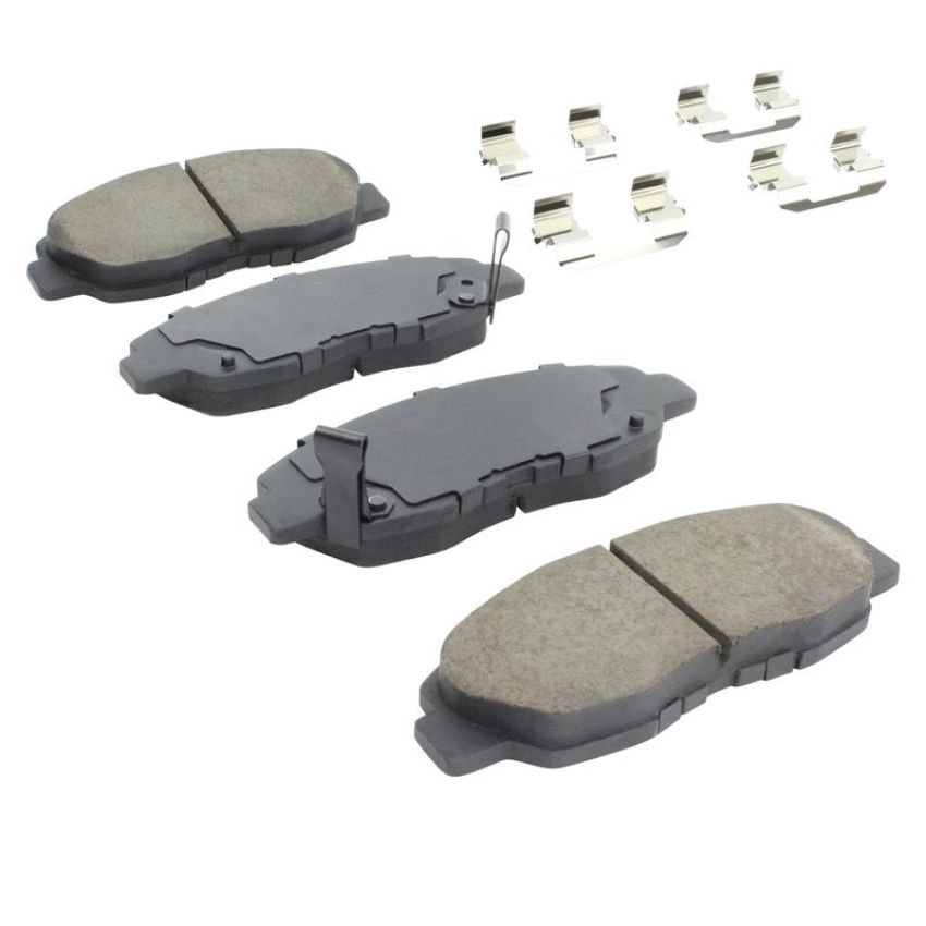 MPA 1003-0764AC Quality-Built Black Series Ceramic Brake Pads w/ Hardware