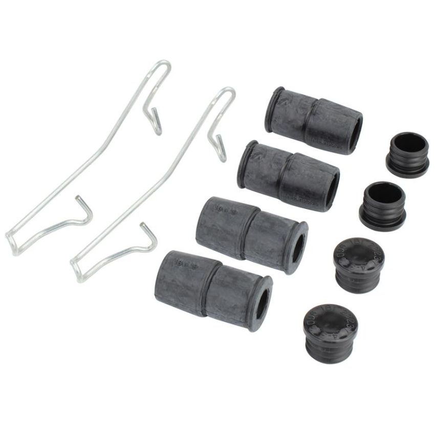 MPA 1003-0766C Quality-Built Black Series Ceramic Brake Pads w/ Hardware