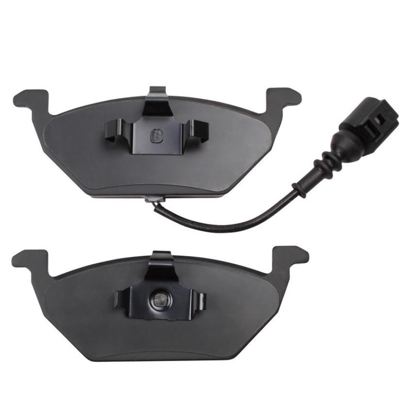 MPA 1003-0768AM Quality-Built Black Series Semi-Metallic Brake Pads w/ Hardware