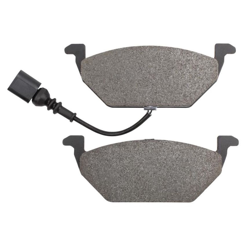 MPA 1003-0768AM Quality-Built Black Series Semi-Metallic Brake Pads w/ Hardware